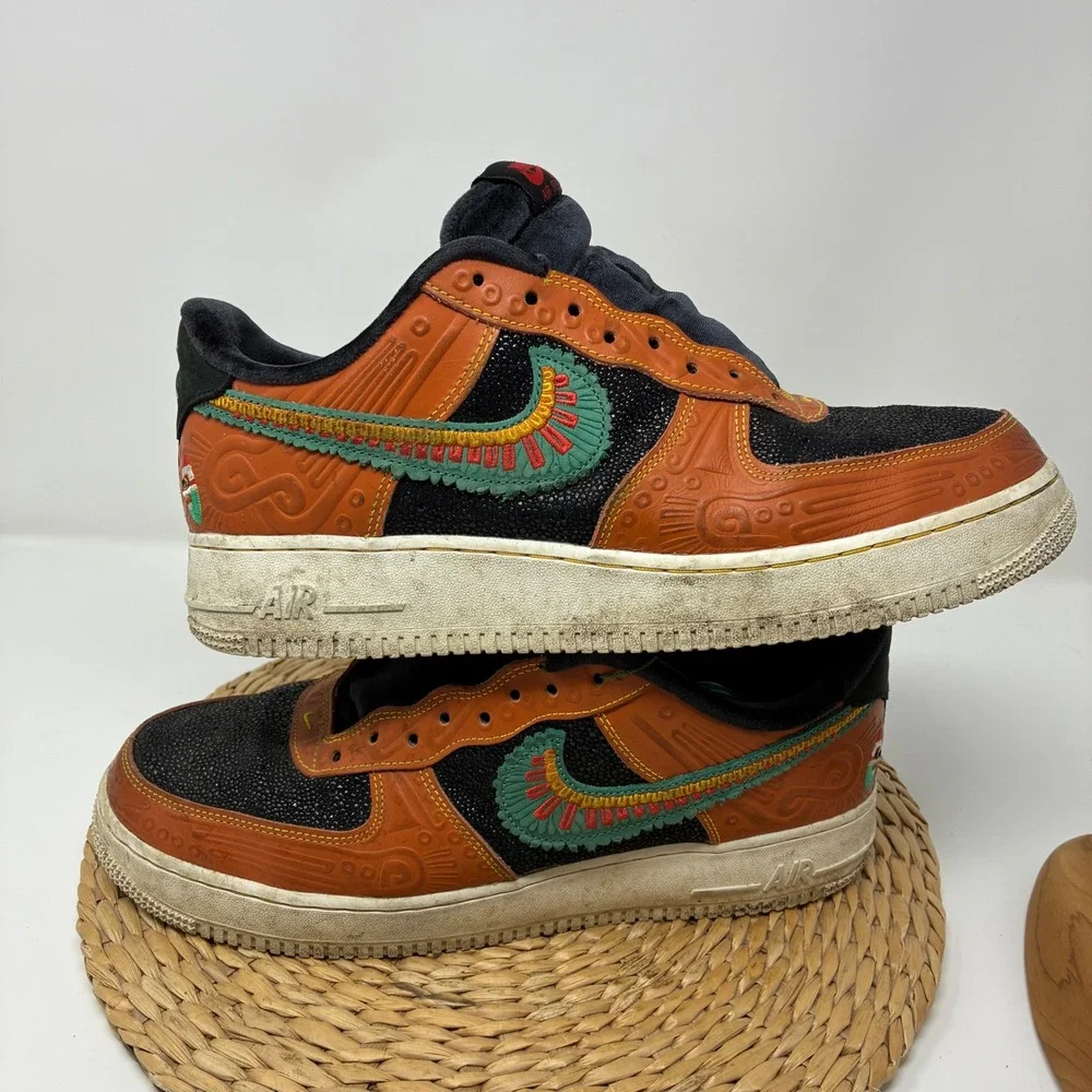 Nike Air Force 1 Low Siempre Familia DO2157-816 Men's Size 10.5 Day of Dead‎